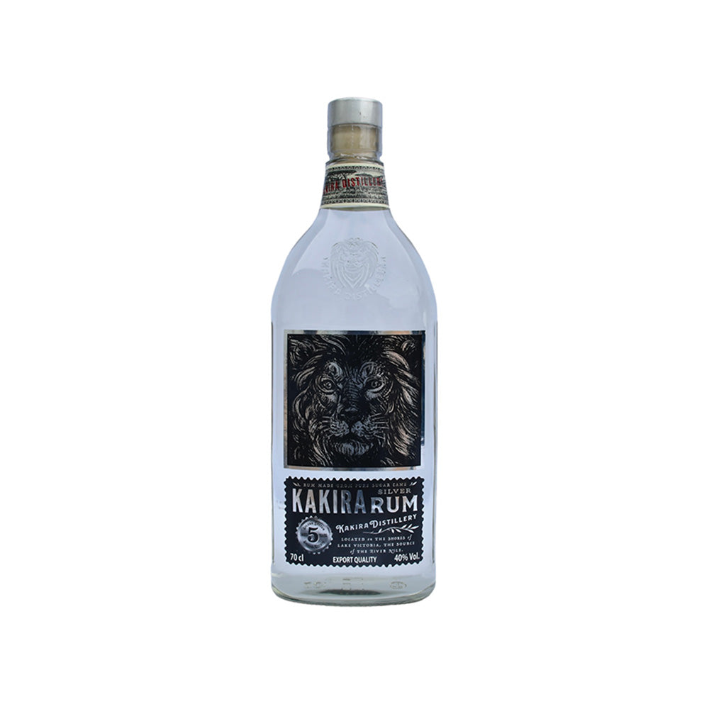Kakira 40% ABV African Silver Rum Aged 5yrs 70cl