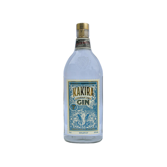 Kakira 47% ABV Distillers Cut African Dry Gin 70cl