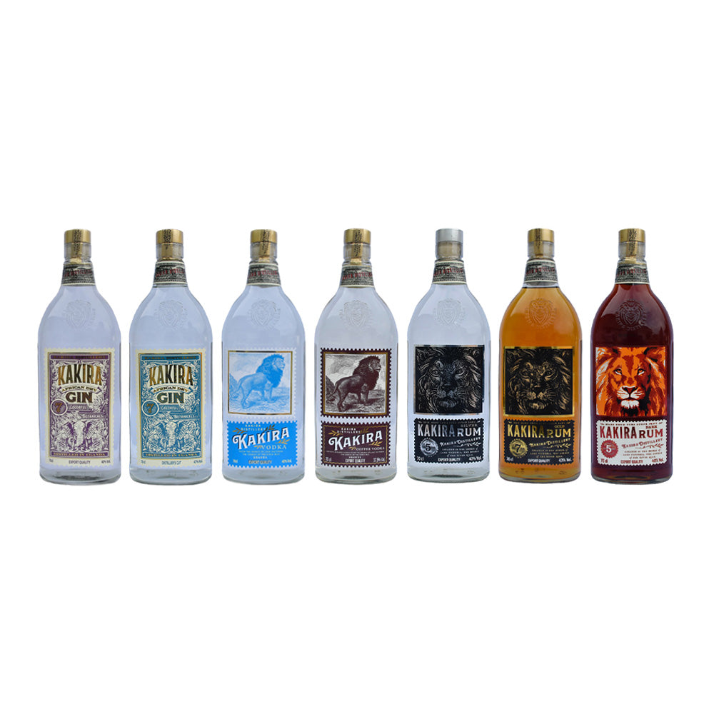 Kakira 40% ABV Vodka 70cl