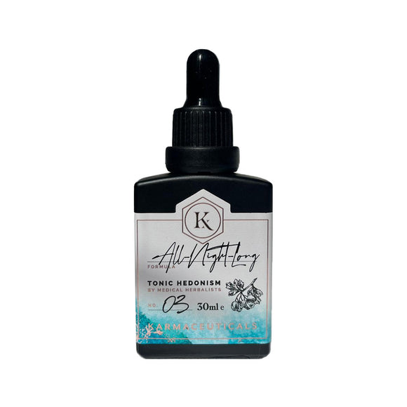 Karmaceuticals – All Night Long – Tonic Hedonism 30ml Dropper Bottle