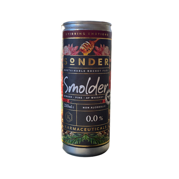 Karmaceuticals – Sonder Social Battery Booster 0% ABV – Smolder Cocktail Cans