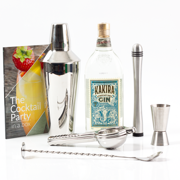 Twelve Green Bottle Cocktail Making Gift Set