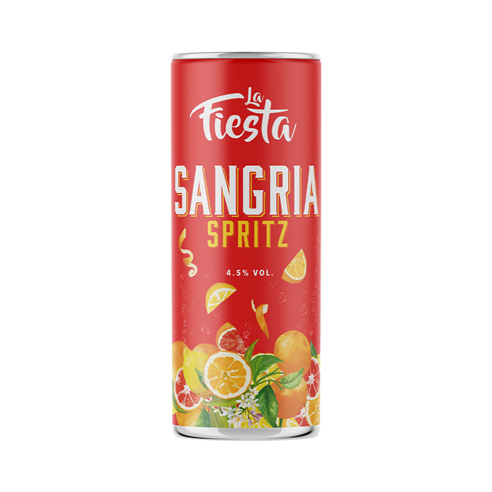 La Fiesta 4.5% ABV Sangria Spritz (250ml Can)