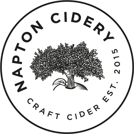 Napton Cidery - No.5 Fresh Blackcurrant Cider 4% 500ml Glass Bottles