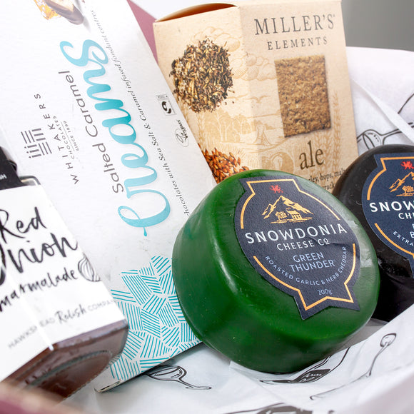 Medium Wine, Cheese & Chocolate Hamper