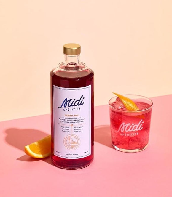 Midi Aperitifs Classic Red 70cl Bottle | ABV 21% | Juicy Mediterranean Aperitif