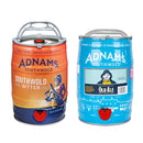 Adnams Mini Keg Pair | Southwold Bitter 3.7% & Old Ale 4.1% Mild | 2 x 5L Mini Kegs-1