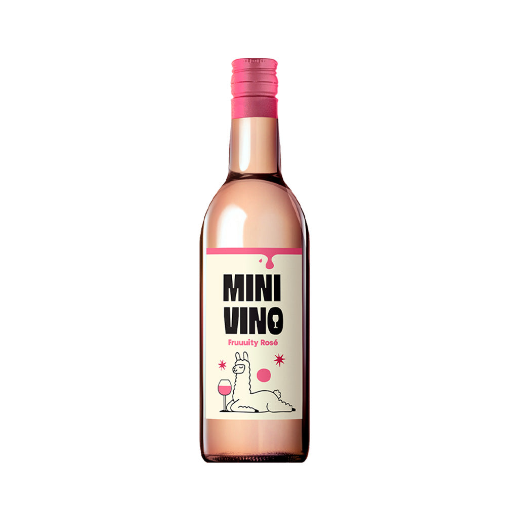 Minivino 8% ABV Rose 18.7cl PET bottles