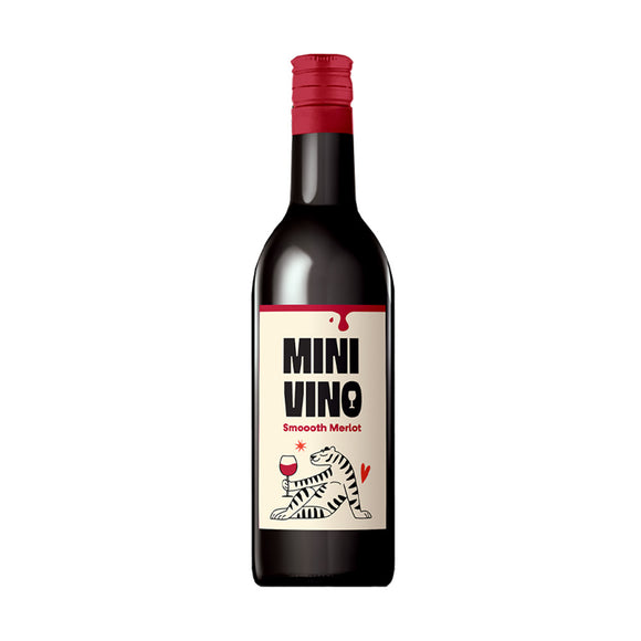 Minivino 11% ABV Merlot 18.7cl PET bottles