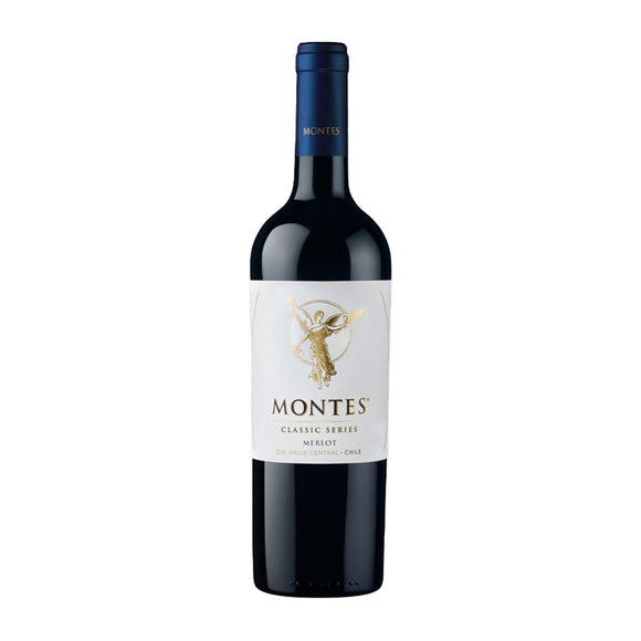 Montes Classic Series, 14.5% ABV Central Valley Merlot