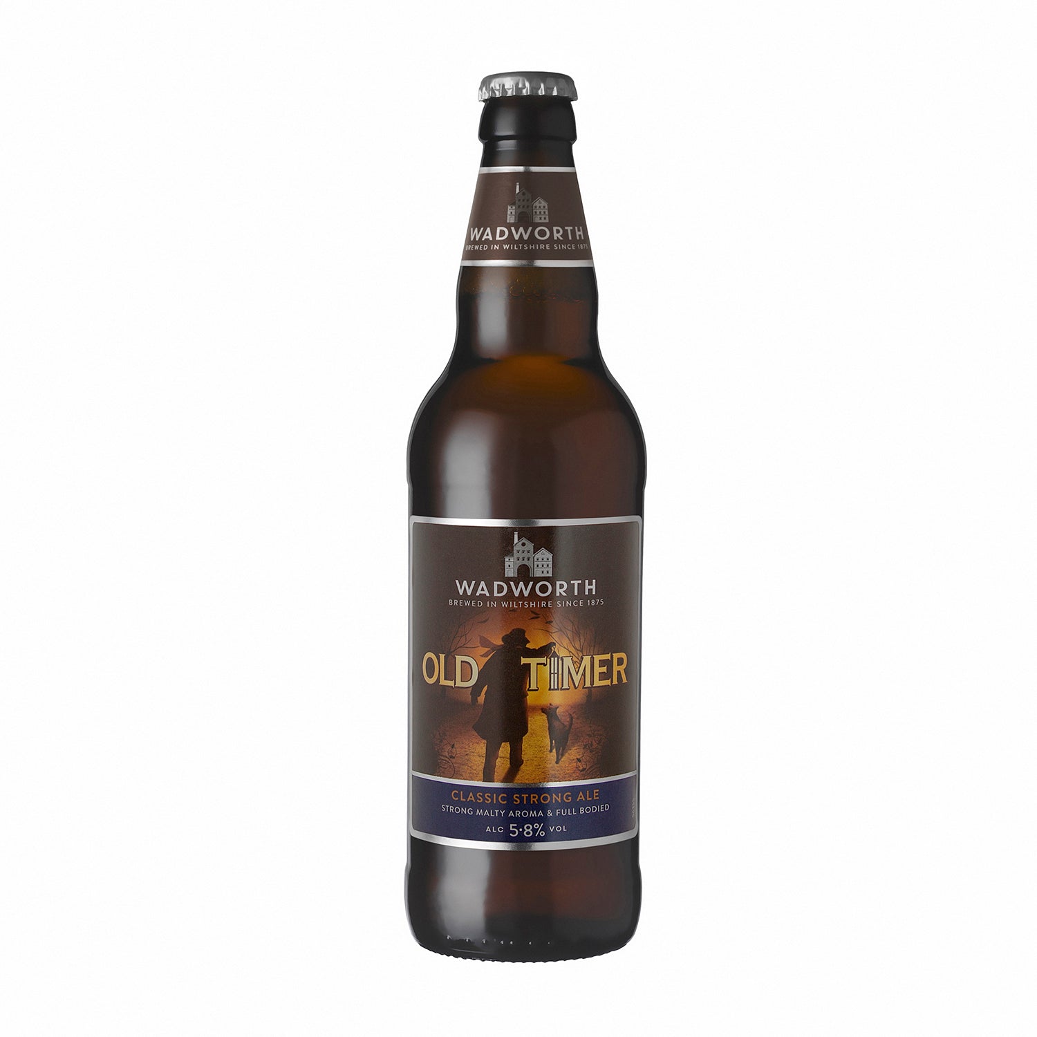 Wadworth Old Timer 5.8% ABV Winter Ale 500ml Glass Bottles