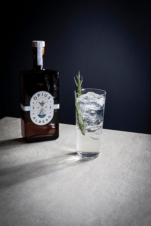 Opius Albedo Non-Alcoholic Elixir 50cl - Made with Artisanal Methods and Complex Botanical Blend