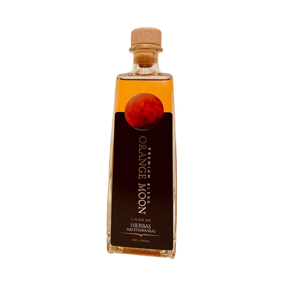 Orange Moon 27% ABV Hierbas Mediterraneas 50cl
