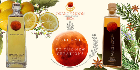 Orange Moon 27% ABV Hierbas Mediterraneas 50cl