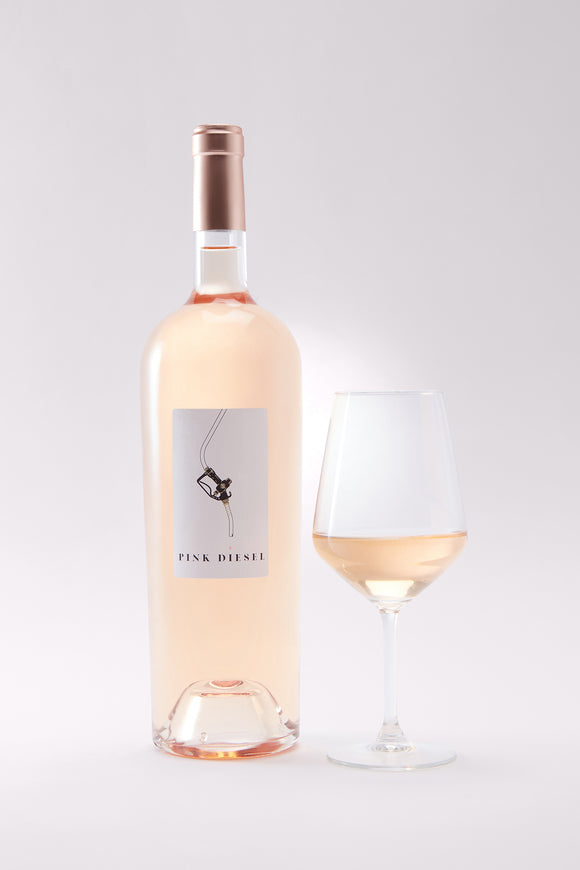 Pink Diesel Provence Rosé Magnum 12.5% ABV 150cl Bottles