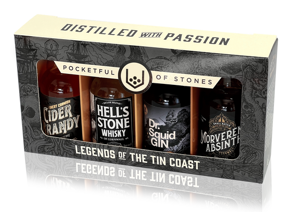 Pocketful of Stones - Legends of the Tin Coast Gift Set 4x50ml