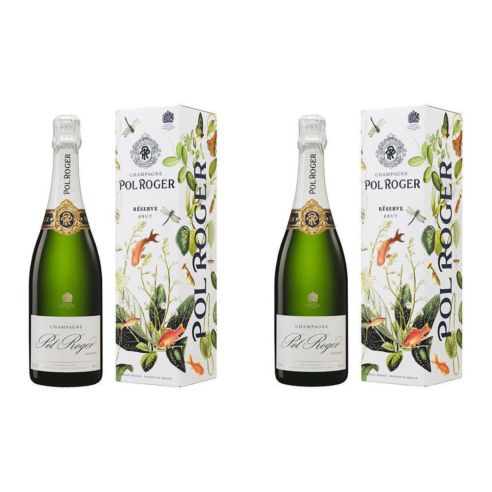 Pol Roger Brut Reserve NV Champagne 75cl Gift Boxed