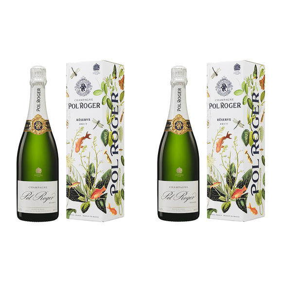 Pol Roger Brut Reserve NV Champagne 75cl Gift Boxed