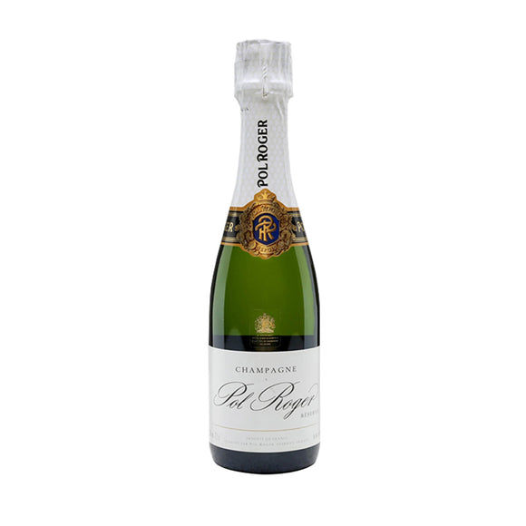 Pol Roger Champagne 12.5% ABV Brut Réserve Half Bottle 37.5cl