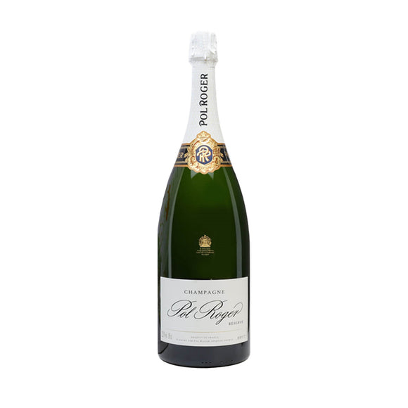 Pol Roger Champagne 12.5% ABV Brut Réserve Magnum in Gift Box 150cl