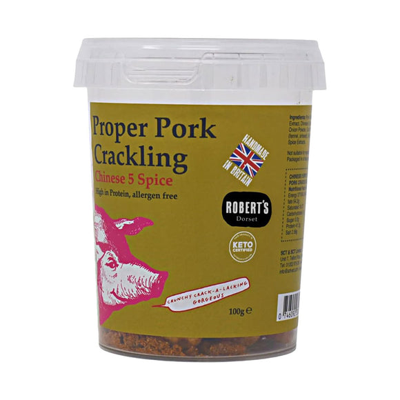 Proper Pork Chinese 5 Spice Crackling 100g