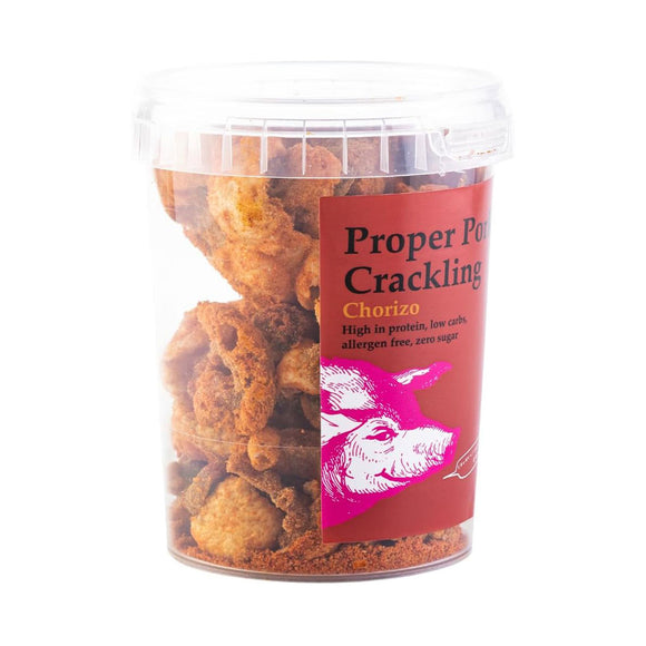 Proper Pork Chorizo Crackling 100g