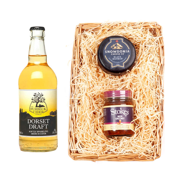 Purbeck Cider Wicker Tray