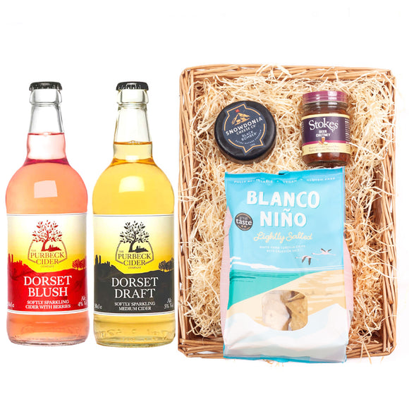 Purbeck Cider Premium Wicker Tray