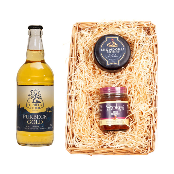 Purbeck Cider Wicker Tray