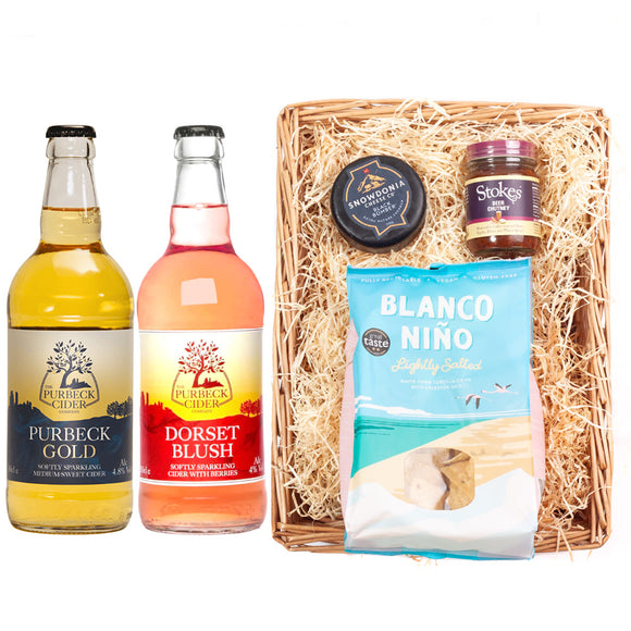 Purbeck Cider Premium Wicker Tray