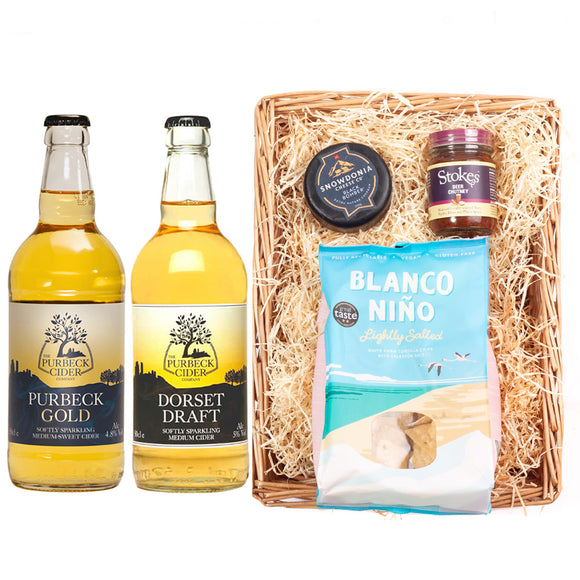 Purbeck Cider Premium Wicker Tray