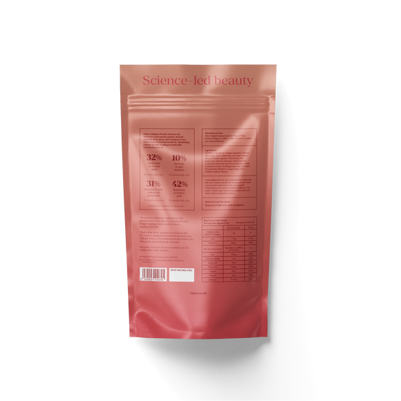 REJUA - Peach & Elderflower flavoured Premium Bovine Collagen 250g