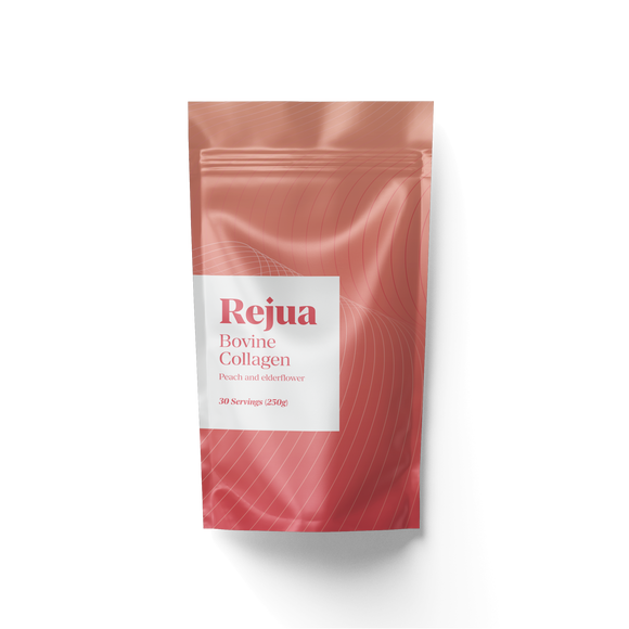 REJUA - Peach & Elderflower flavoured Premium Bovine Collagen 250g