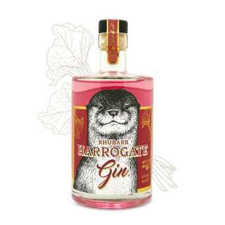 Handcrafted Premium Rhubarb Gin by Harrogate Tipple 43% ABV