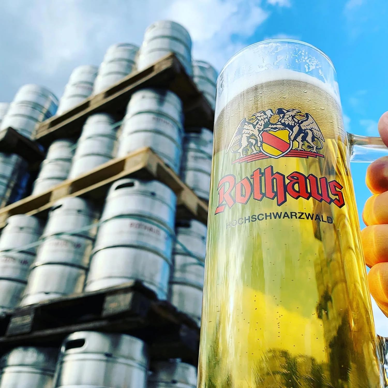Rothaus Pils 5.1% German Pilsner - 500ml Glass Bottles