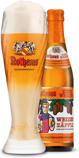 Rothaus Wheat Beer (Weizenzäpfle) 5.4% - 330ml Glass Bottles