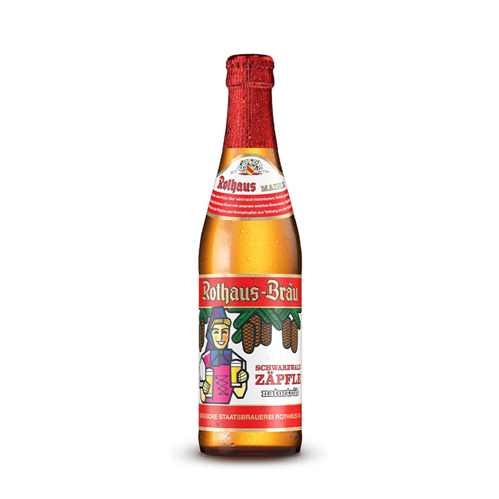 Rothaus Black Forest Maidle (Schwarzwald Maidle Naturtrüb) 5.1% - 330ml Glass Bottles