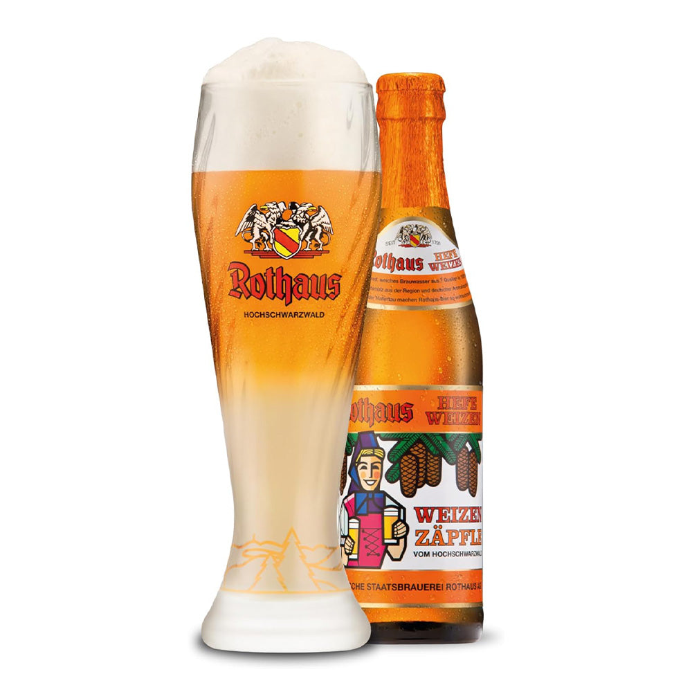 Rothaus Wheat Beer (Weizenzäpfle) 5.4% - 330ml Glass Bottles