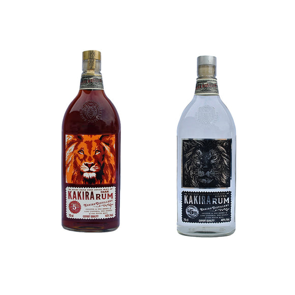 Kakira Rum Pair Dark & Silver