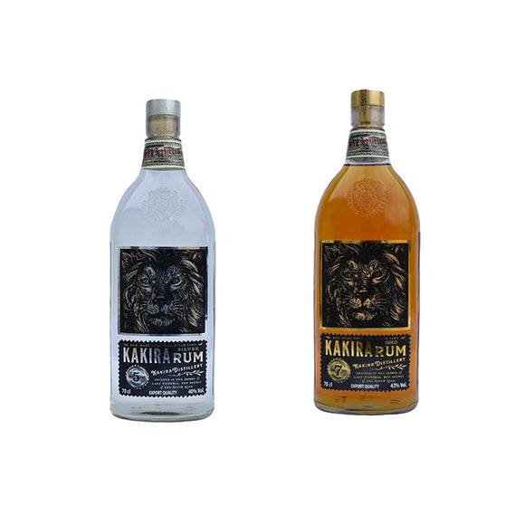 Kakira Rum Pair Silver & Gold