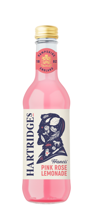Hartridges Celebrated Rose Lemonade (330ml) Glass Bottles