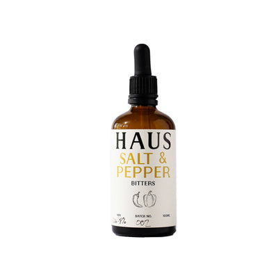 HAUS Bitters | Salt & Pepper | Fix it with HAUS | 46.8% Cocktail Seasoning 100ml