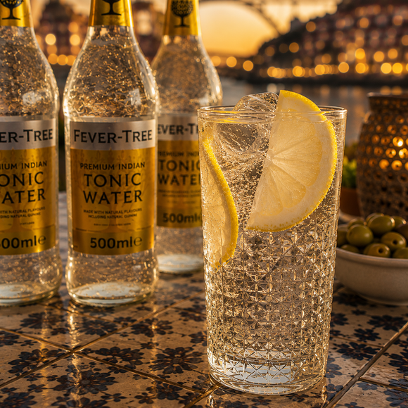 Sandeman Fine White Port & Tonic Bundle | White Porto with 3 Premium Indian Tonic Waters