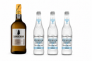 Sandeman Fine White Port & Light Tonic Bundle | White Porto with 3 Refreshingly Light Indian Tonic Waters-1