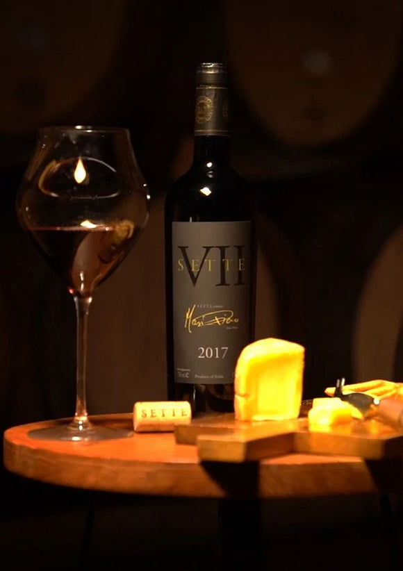 Sette from Fratelli Vineyards - 13.5% ABV Sangiovese Cabernet Sauvignon Merlot 75cl