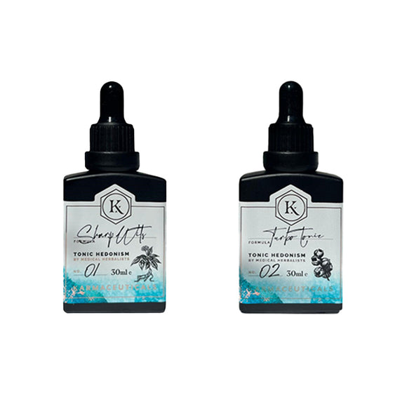 Karmaceuticals Pair – Sharp Wits & Turbo Tonic