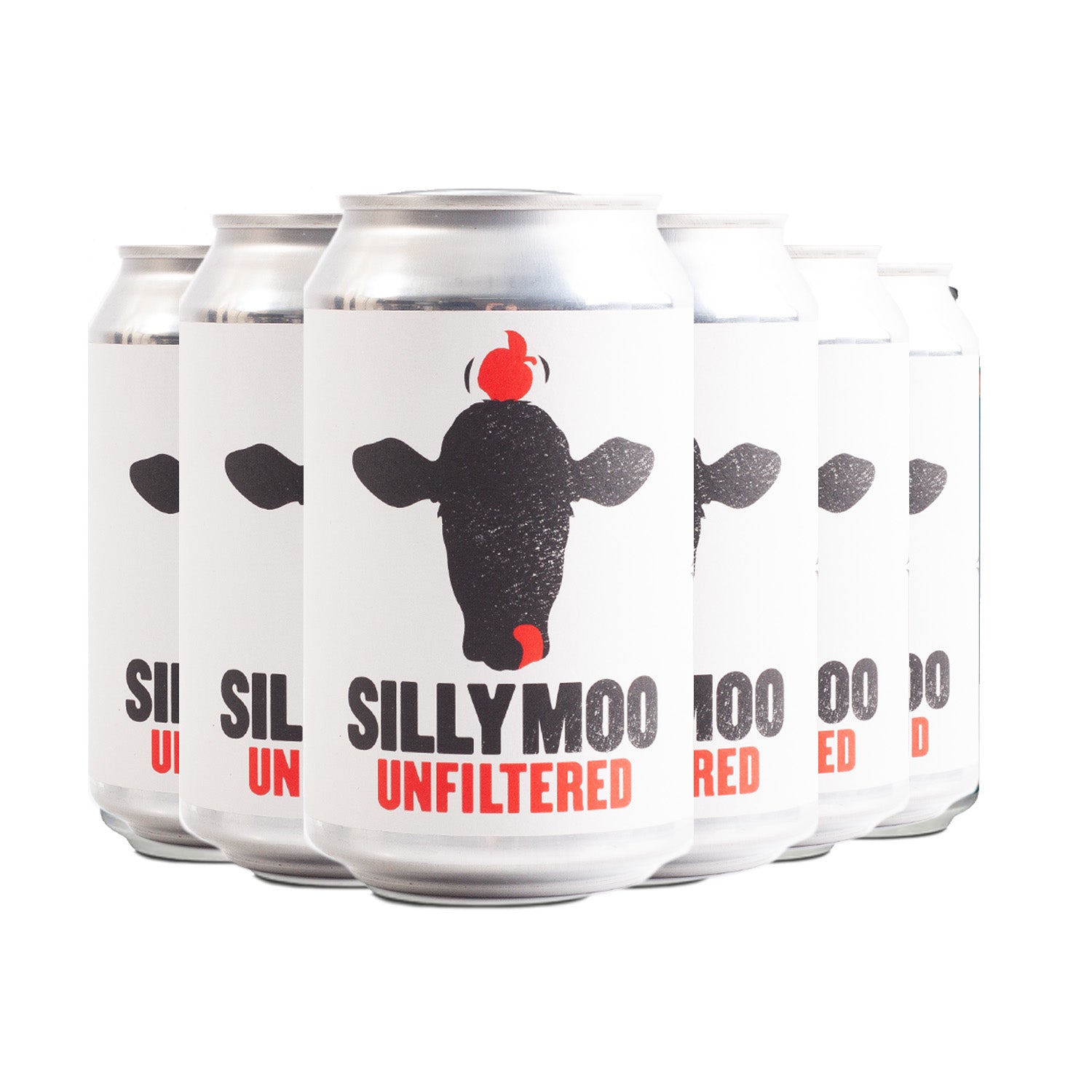 Silly Moo Unfiltered Farmhouse Cider 330ml Cans 5%