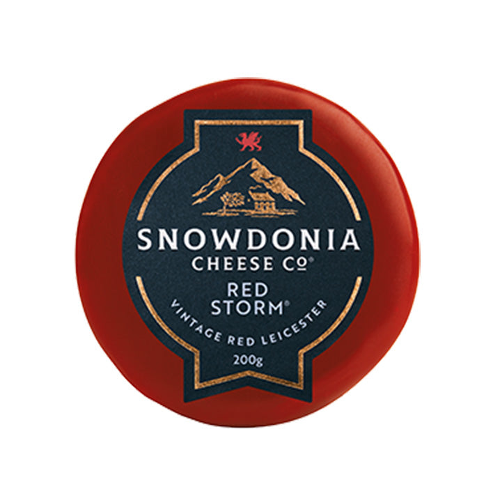 Snowdonia Cheese – Red Storm Vintage Red Leicester 200g