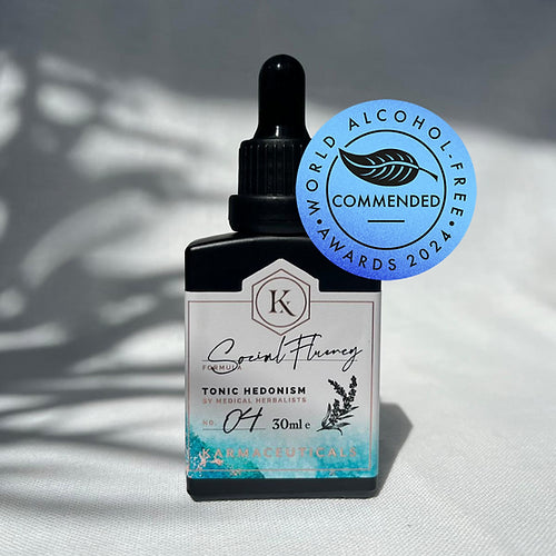 Karmaceuticals – Social Fluency  – Tonic Hedonism 30ml Dropper Bottle