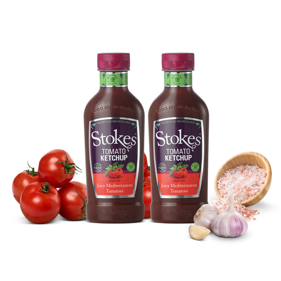 Stokes Real Tomato Ketchup in Squeezy Bottle 485g